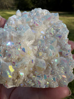 Angel Aura Crystal Quartz Raw Cluster #2