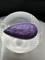 Charoite Pear Shape Cabochon Good Quality #2