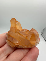 Hematite Tangerine Quartz from Morocco Specimen