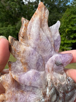 Amethyst Lace Agate Nine-Tailed Fox #6
