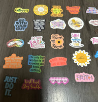 Inspirational Stickers Set of 50