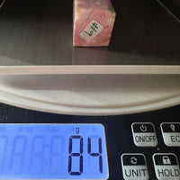 Rhodochrosite Four-Sided Tower #9 – Rosy Pink, Cream & Natural Matrix