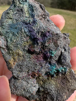 Iridescent Hematite, Graves Mountain, Lincolnton, Ga.