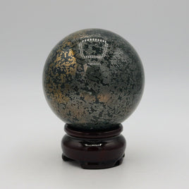 Black Pyrite Sphere 62.89mm #1