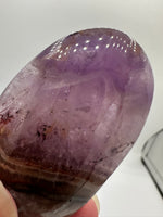 Amethyst Mixed with Stripe Agate Palm Stone #2