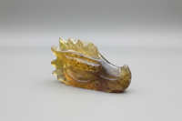Fluorite Dragon Head Carving #20