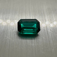 Manmade Emerald 6x4mm Octagon 0.55ct