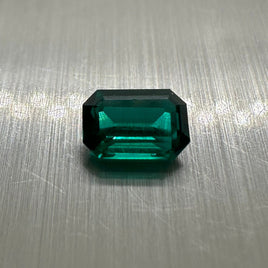 Manmade Emerald 6x4mm Octagon 0.55ct