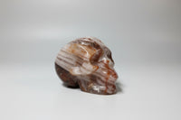 Unique Fire Quartz Skull #2