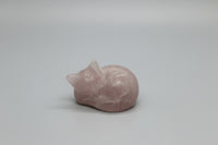 Rosé Quartz Sleeping Cat