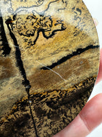 Natural Picture Jasper Slab with Stand #11