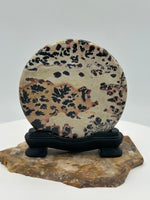 Natural Picture Jasper Slab with Stand #8