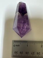 Double Terminated Phantom Amethyst Scepter Wand #1