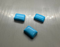 Tibet Turquoise 7x5mm Baguette Cabochon