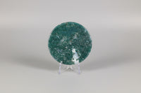 Moss Agate Polished Round Slice #9