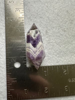 Double Terminated Chevron Amethyst Point #14
