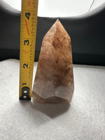 Gold Rutilated Quartz Point #8