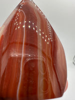 Carnelian Mixed Quartz Arrow Tower #7