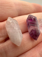 Natural Fluorite Small Double Terminated Carved Point – Polished Gemstone Crystal