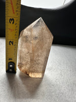 Gold Rutilated Quartz Point #10