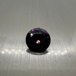 Purple Cubic Zirconia 10mm Round 5.5ct