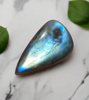 Pearshape Labradorite Cabochon 62a