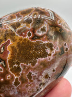 Large Ocean Jasper Palm Stone