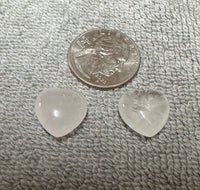Quartz Heart Pair
