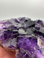 Dark Purple Fluorite Specimen – Melchor Muzquiz, Coahuila, Mexico