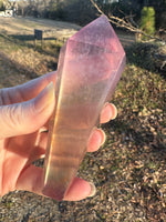 Purple Fluorite Scepter Wand #3