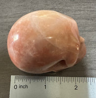 Orange Jade Skull #3