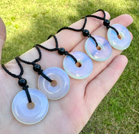 Opalite Donut Necklace