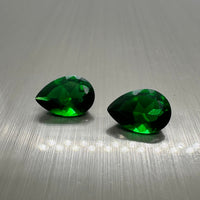 Manmade Emerald 10x7mm Pearshape