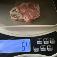Rhodochrosite Slab #1 – Rose Pink Banded Polished Collector Specimen