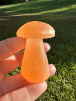 Peach Selenite Mushroom #3