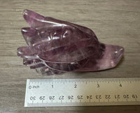 Fluorite Dragon Head Carving #4