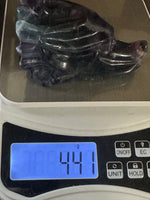Rainbow Fluorite Dragon Head Carving #6 – 441g