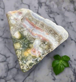 8th Vein Ocean Jasper Polished Free Form #24