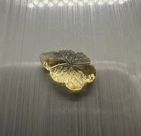 Laser Cut Citrine Carving 12x8mm 2.4ct