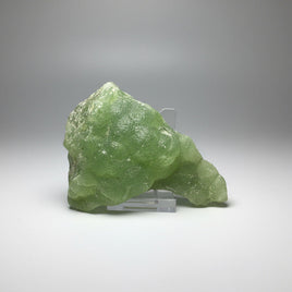 Prehnite mixed with Green Tourmaline Raw Specimen #9