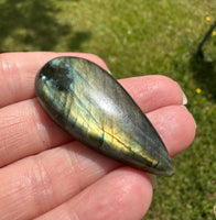 Pearshape Labradorite Cabochon 17a