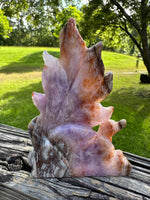 Amethyst Lace Agate Nine-Tailed Fox #6