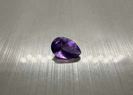 African Amethyst 6x4mm Pear Shape .30ct