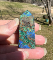 Azurite Mixed Malachite Point #12