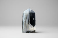 Black Onyx & Quartz Obelisk Tower #2