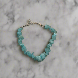 Gemstone Chip Bracelets with Clasp