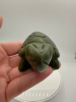 Nephrite Jade Hand Carved Turtle #2