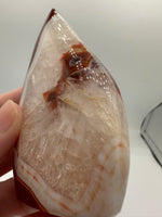 Carnelian Mixed Quartz Arrow Tower #2
