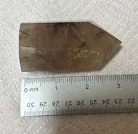 Gold Rutilated Quartz Point #7