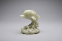 Lantian Jade Carved Dolphin #2